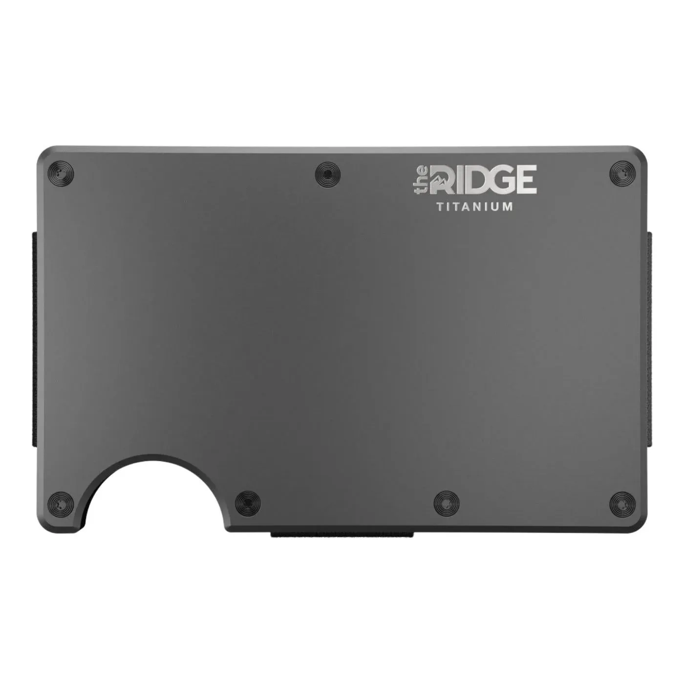 Ridge Wallet Titanium w/ Money Clip