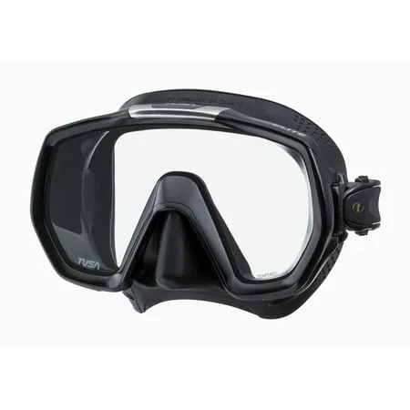 TUSA M-1003 Freedom Elite Scuba Diving Mask (Black/Black)