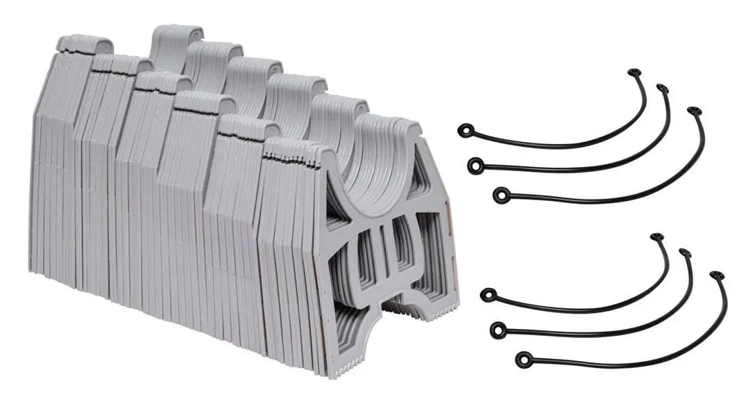 Valterra® S2500G - Slunky™ 25&#039; Gray Plastic Standard Sewer Hose Support