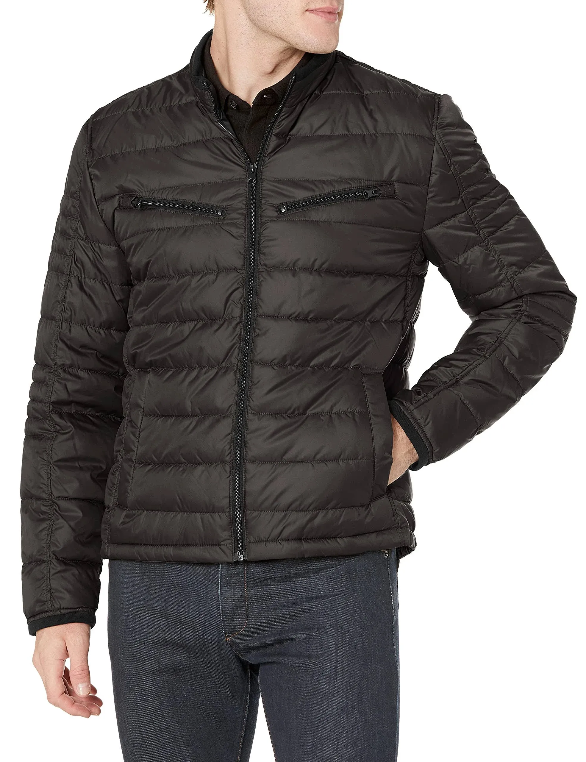 Andrew Marc Men's Packable Puffer Jacket