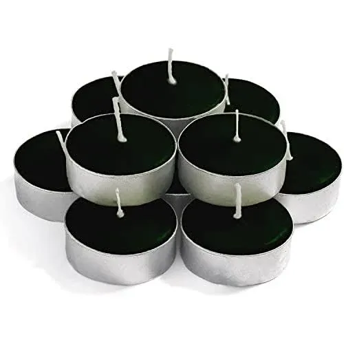 Patchouli Scented Tea Lights Candles - Patchouli Candle - 30 Pack - Colored Tea Lights Candles Scented - TeaLight Candles for Holiday, Wedding and Home - Green Tea Candle - Scented Tealight CandlesPatchouli Scented Tea Lights Candles - Patchouli Candle -