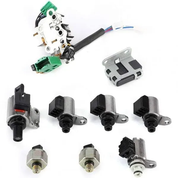 Duokon Governor Pressure Solenoid Kit 9pcs CVT Valve Body Soelnoid JF011E RE0F10A ...