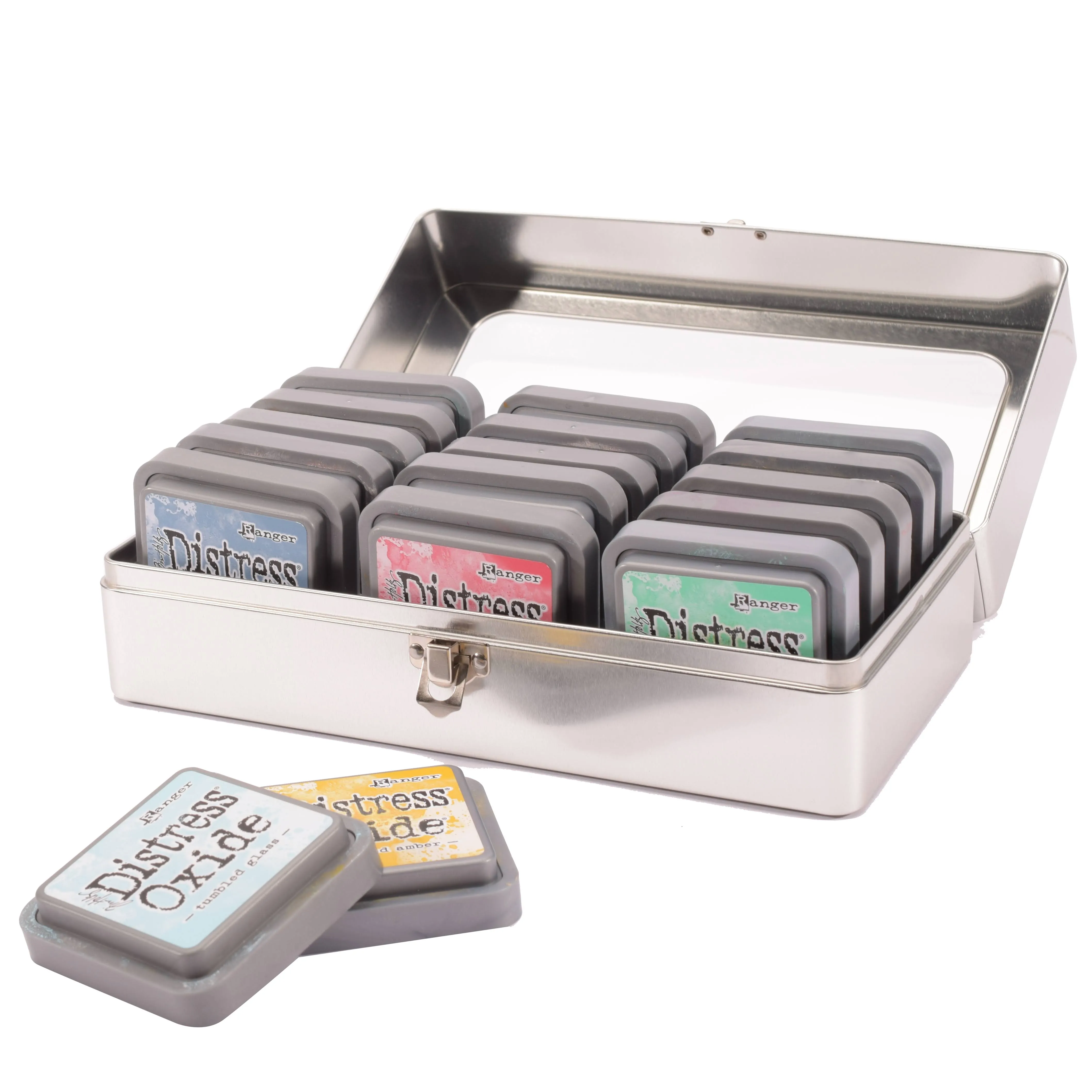 Tim Holtz - Ranger DISTRESS INK PAD TIN, Grey