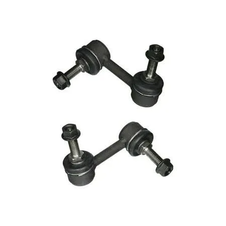 2 Front Sway Bar Links Rh+Lh For Trailblazer Envoy Ascender Bravada 1Yr Warranty