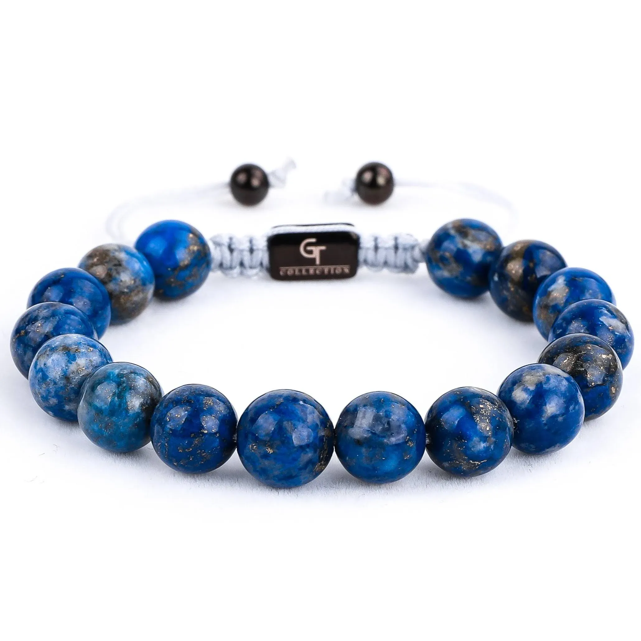 Men&#39;s LAPIS LAZULI Beaded Bracelet - One Size Fits All