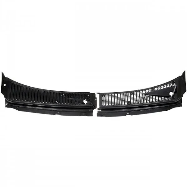 Ecotric Windshield Wiper Cowl Vent Grille Cover Panels Kit Compatible with 1999-2007 Ford F250 F350 F450 2000-2005 Excursion at MechanicSurplus.com