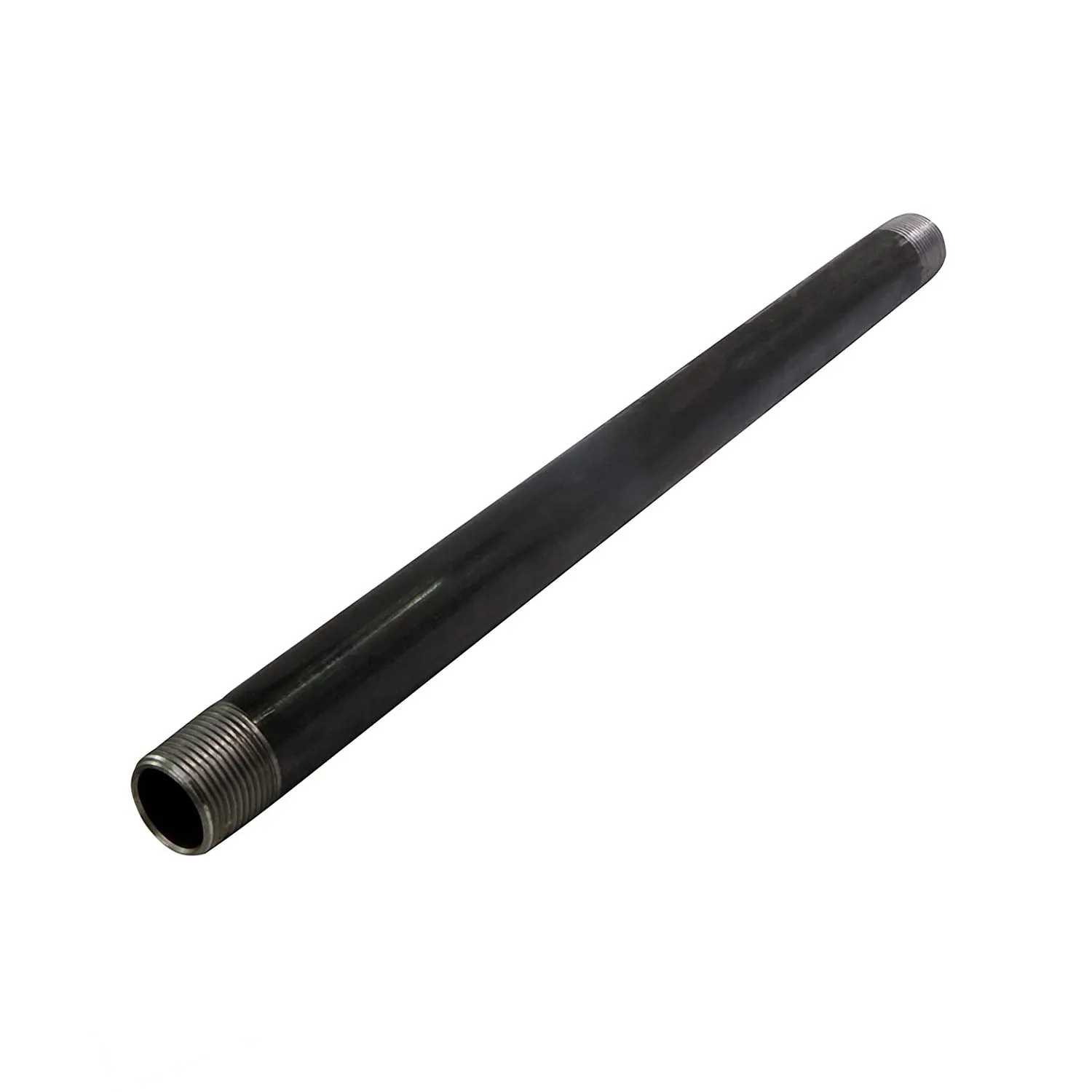 1-1/4" x 36" NPT Threaded Black Pipe