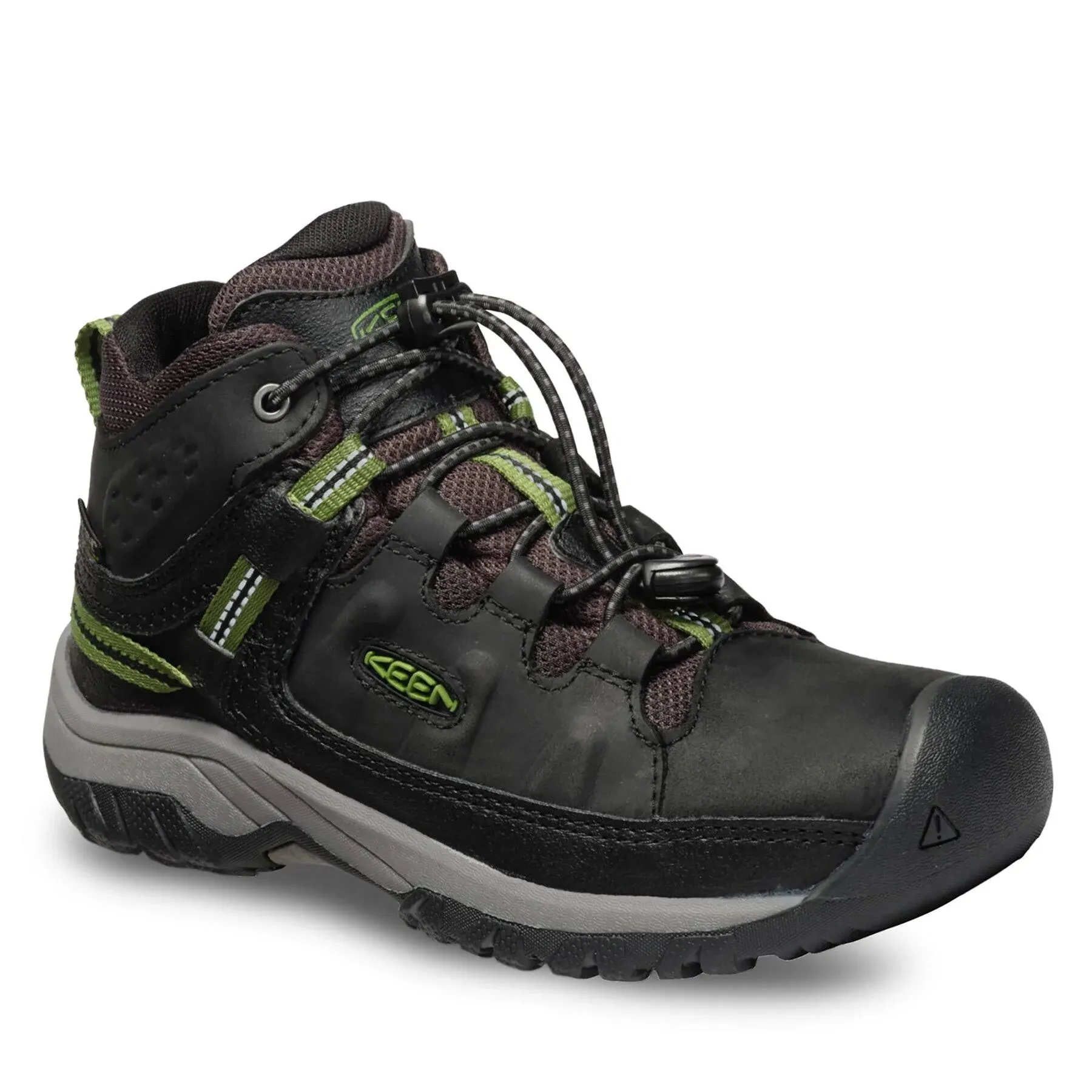 Kids' Keen Targhee Mid Waterproof Hiking Boots 1 Canteen/Charisma