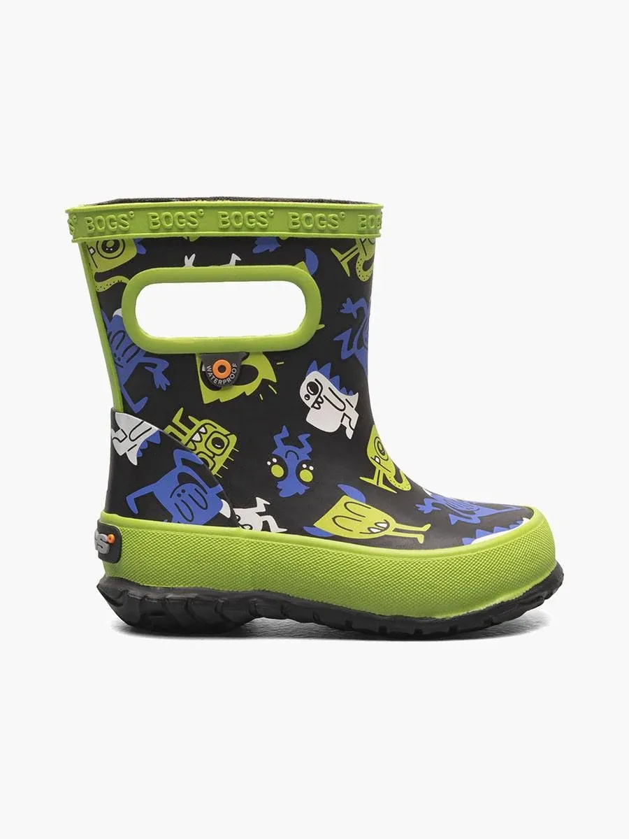 Bogs Kids' Skipper Monsters Rain Boots