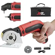 S&amp;F STEAD &amp; FAST Cardboard Cutter Electric Scissors Heavy Duty, 4V Cordless