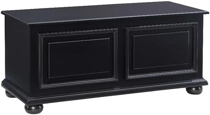 Linon Chadwick Classic Cedar Chest in Black