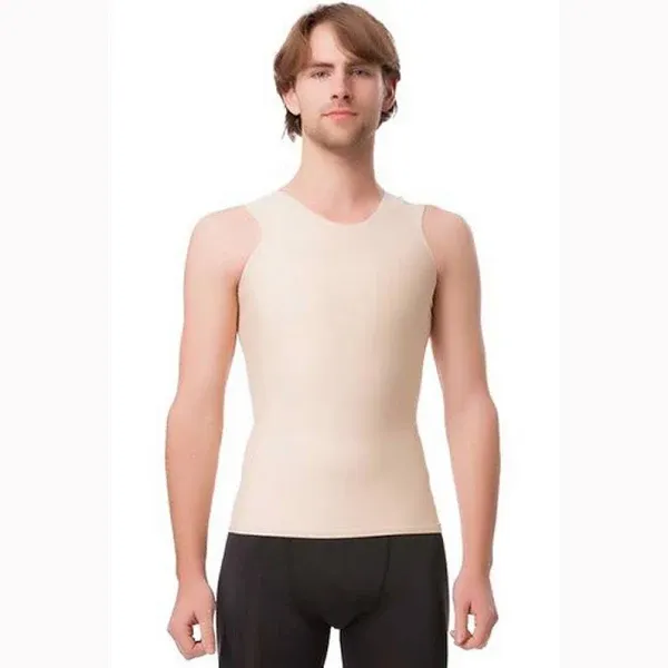 Isavela MG04 Stage 2 No Zipper Vest Tank Beige - Large