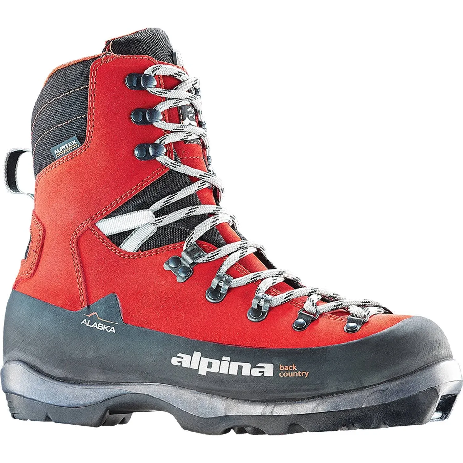 Alpina Alaska Men&#039;s Cross Country Ski Boot, Red, M41