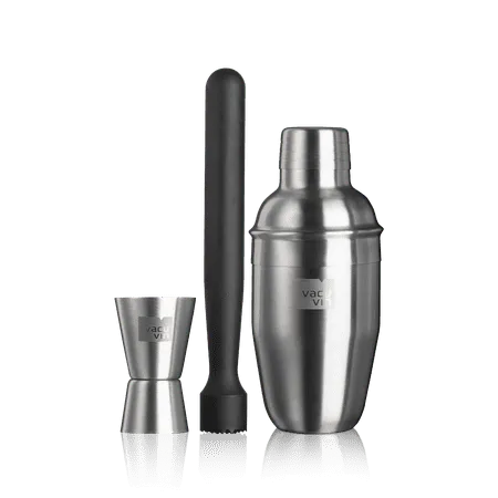 Vacu VIN 3-Piece Cocktail Set - Silver