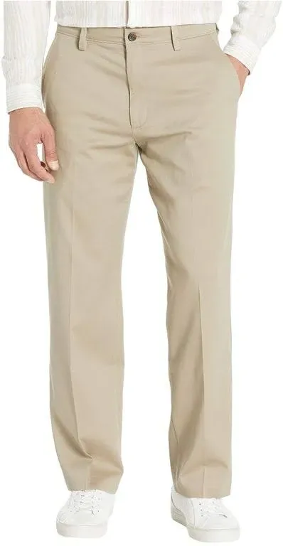 DOCKERS - Comfort Khaki RELAXED Fit STRETCH Beige Slacks Mens 32 x 32 -NWT (L)