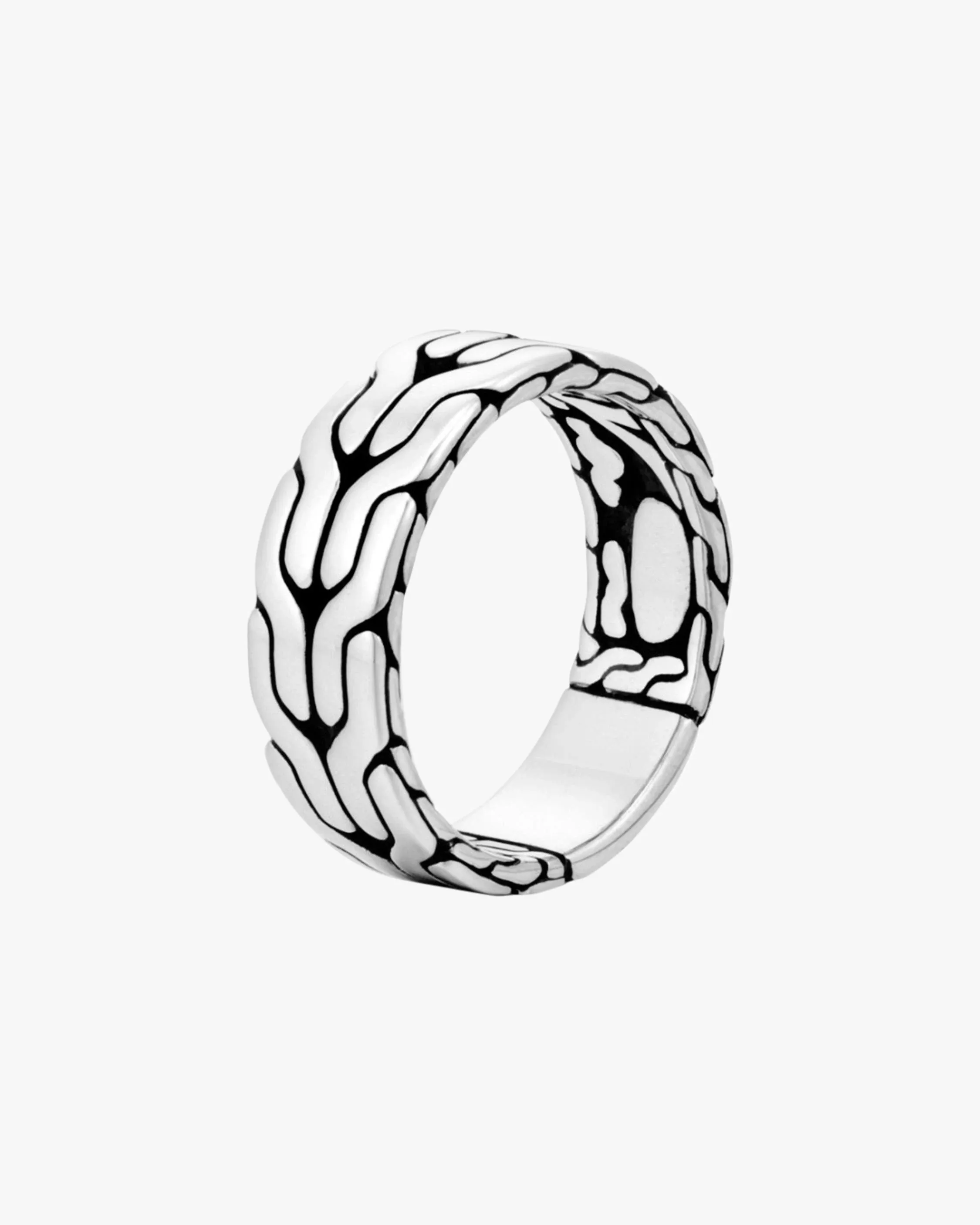 John Hardy Classic Chain Sterling Silver Band Ring