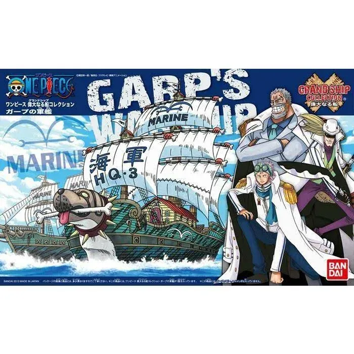 Bandai Hobby - 08 Garps Marine Ship, Grand Ship Collection