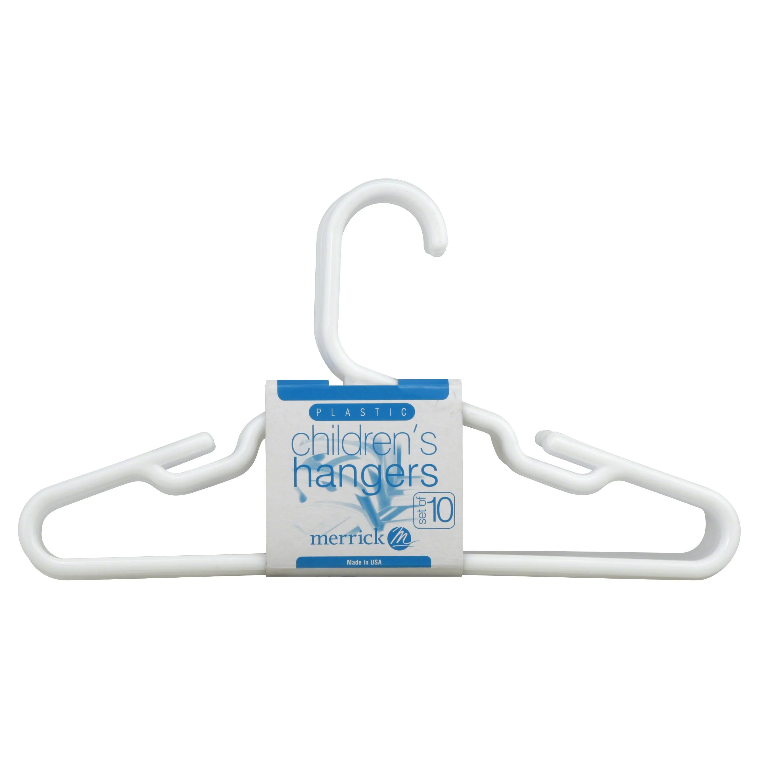 Merrick C8810A-CR12 Children&#039;S Tubular Hanger (Set of 10)