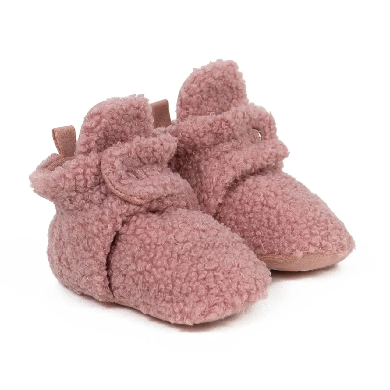 Robeez Baby Sherpa Snap Booties