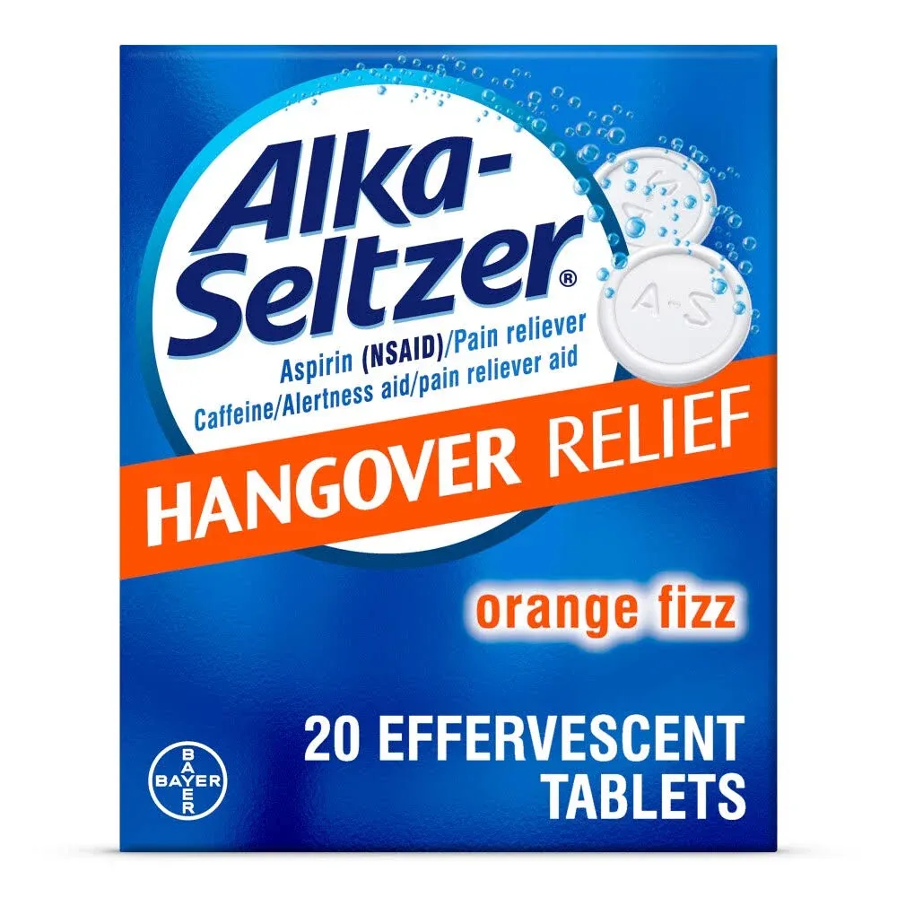 Alka-Seltzer Hangover Relief Tablets