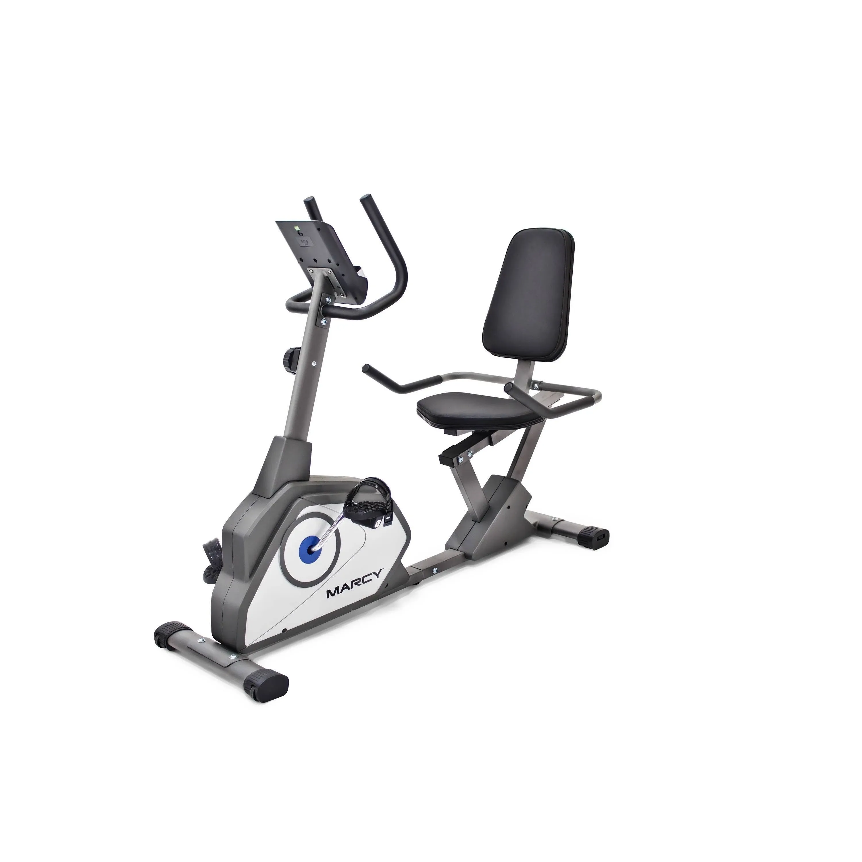 Marcy Magnetic Recumbent Exercise Bike with 8 Resistance Levels