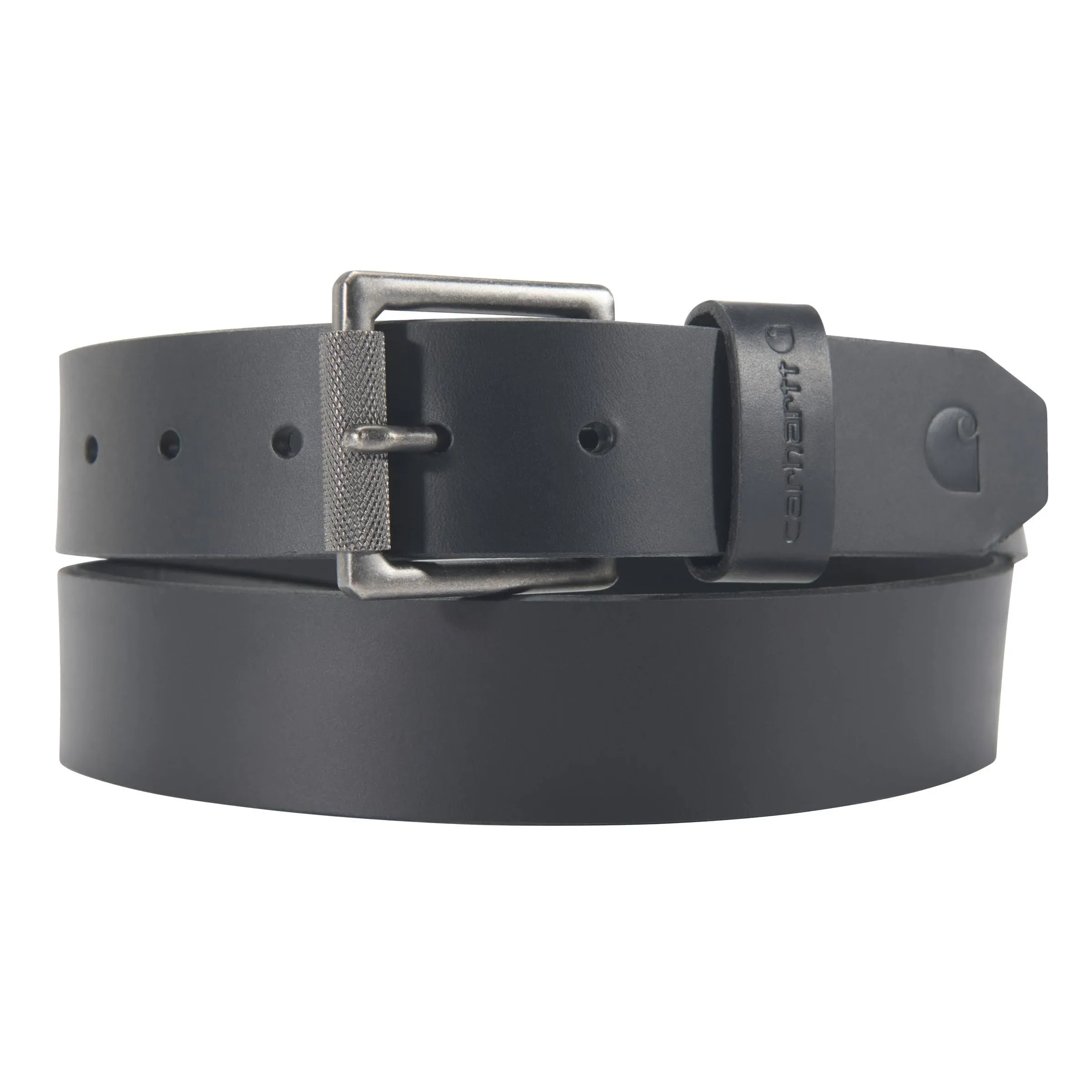 Carhartt Men's Bridle Leather Roller Buckle Belt