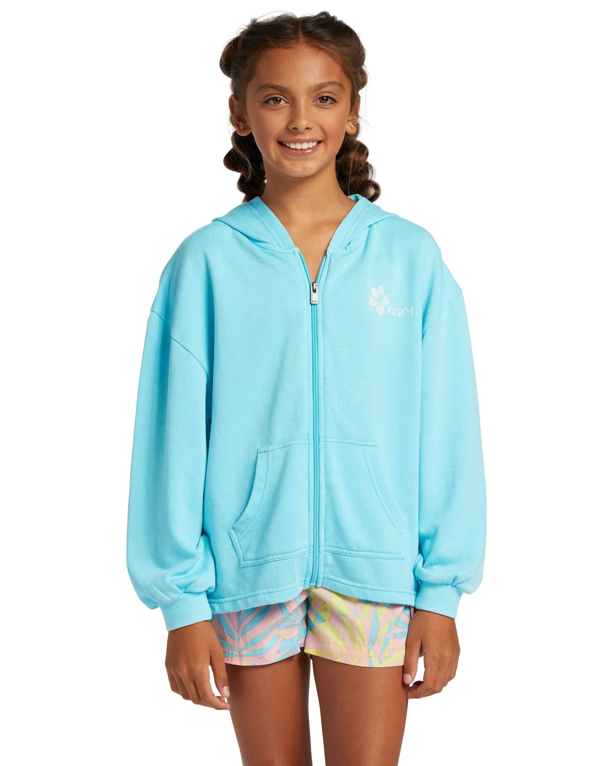 Roxy Big Girls 7-16 Early in The Morning Zip-Front Hoodie - 16