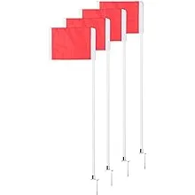 Champion Sports Soccer Corner Flag Set of 4