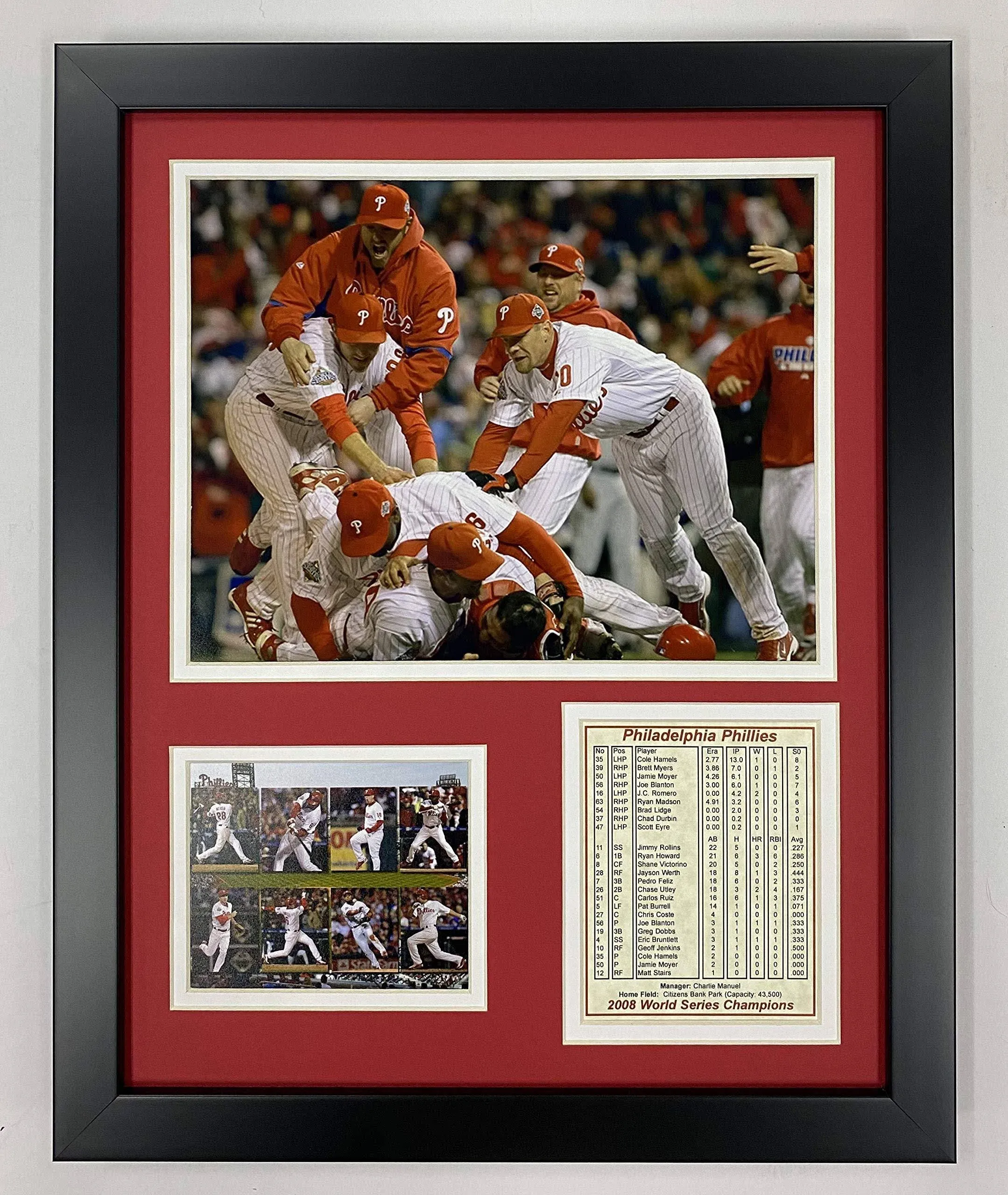 Legends Never Die Philadelphia Phillies 2008 MLB World Series Champs Collecti...