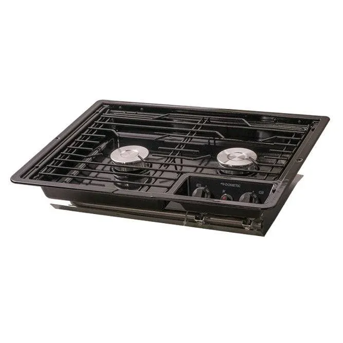 Dometic Black RV Drop-In Cook Top D21-BPW