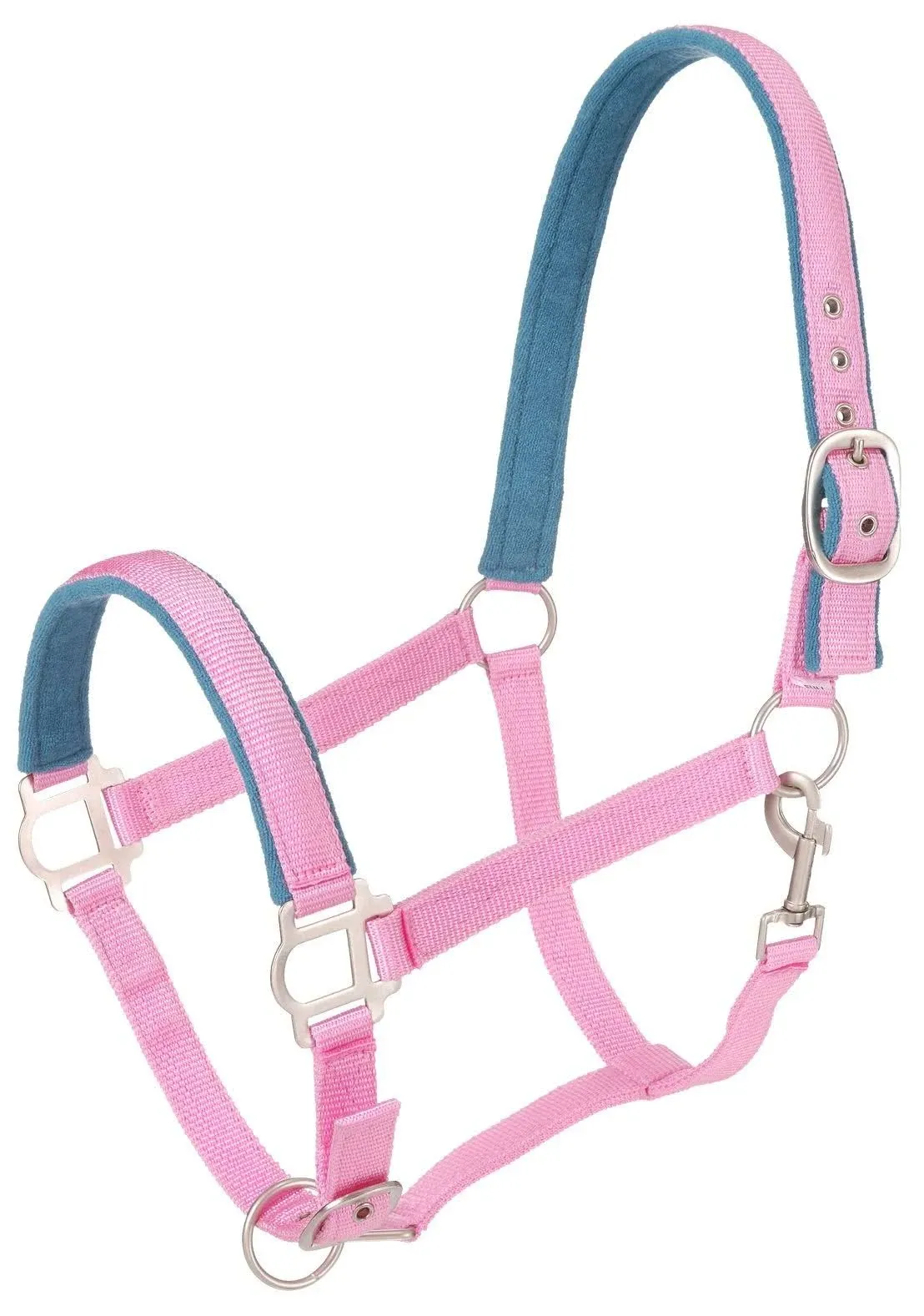 Tough 1 Nylon Padded Halter with Satin Hardware