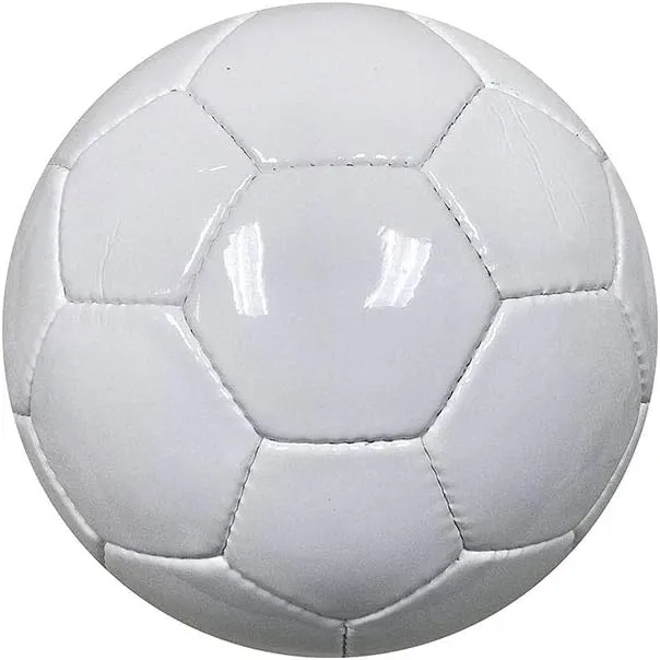 BESTSOCCERBUYS.COM All White Plain Soccer Balls Mini Size 2 for Practice and Kids - Buy Single Ball or Pack of Six