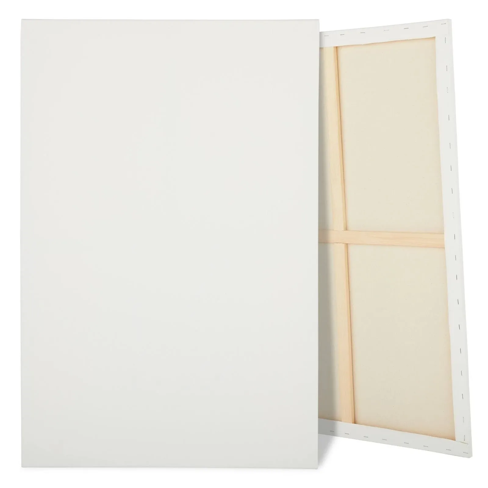 Stretched White 24X36 Canvas Boards for Painting, Artists, Acrylic, Oil Paints (