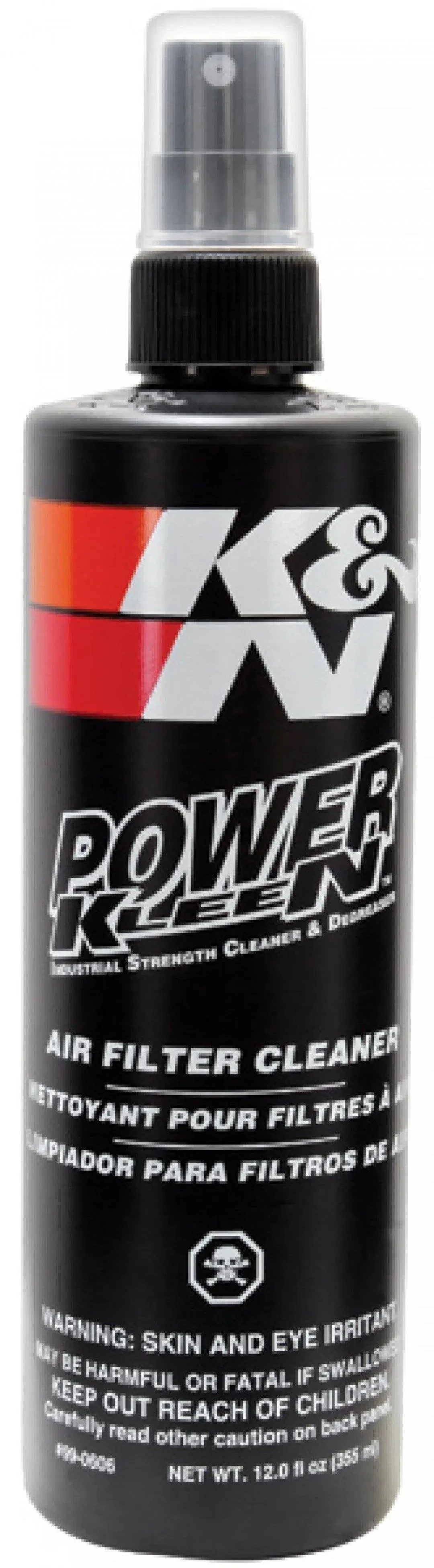 Power Kleen Air Filter Cleaner and Degreaser, Restore Engine Air Filter Performance, 12 oz. Spray Bottle