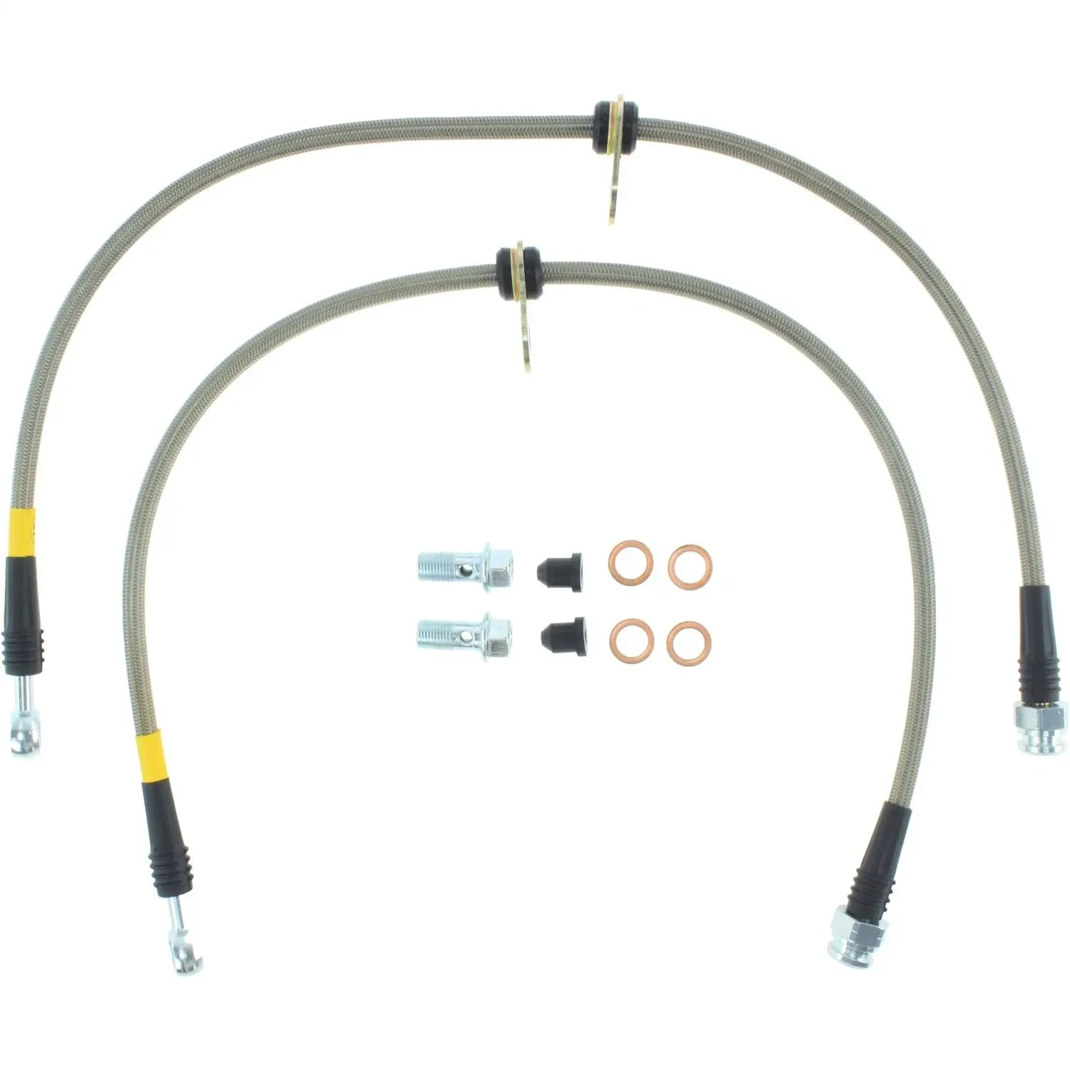 StopTech 06+ Civic Si Stainless Steel Front Brake Lines