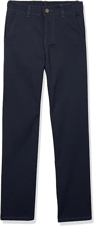 Izod Boys Toddler School Uniform Twill Khaki Pants