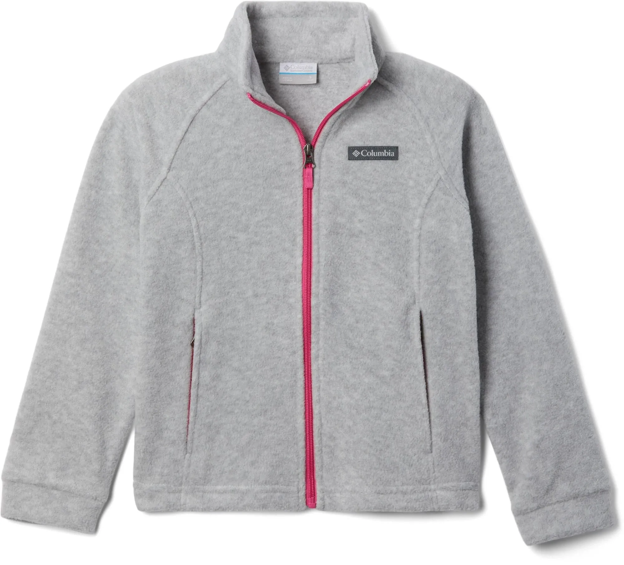 Columbia Girls Benton Springs Fleece Jacket - XXS - Grey