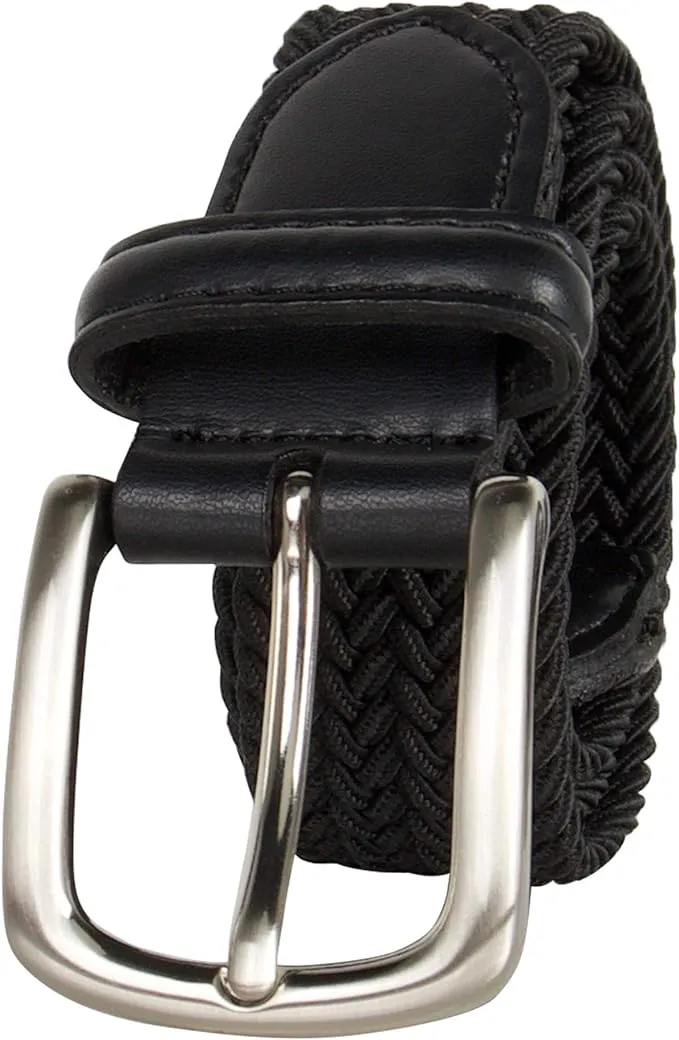 Dockers Boys' Dockers Big Boys' Braided Elastic-Web Stretch Belt