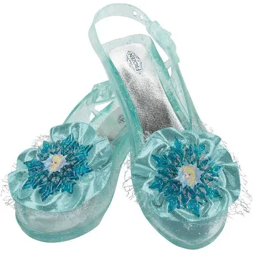 Elsa Shoes Disney Frozen Princess Fancy Dress Halloween Child Costume Accessory