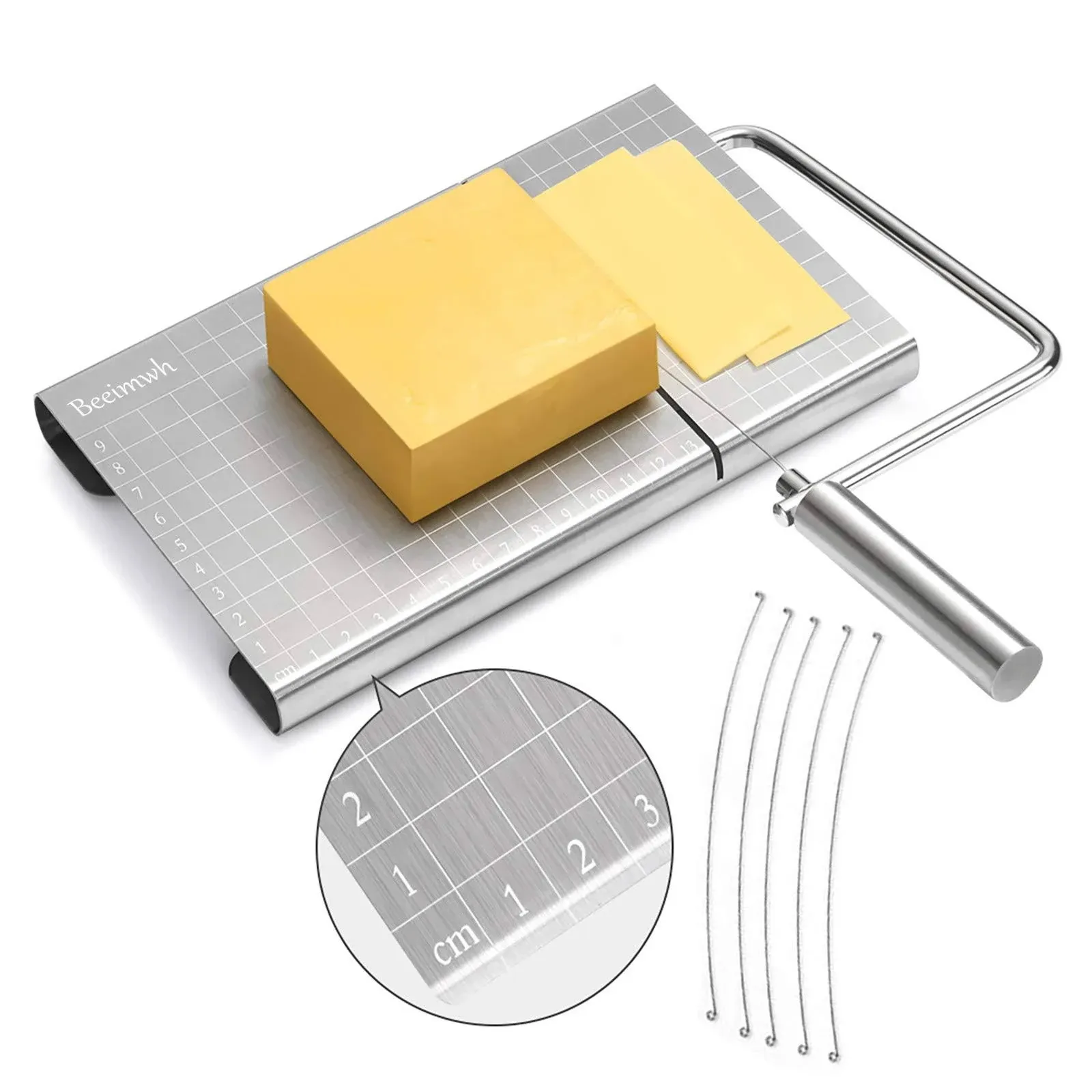 Cheese Slicerstainles<wbr/>s Steel Cheese Slicer With Accurate Size Scalewire Cheese S