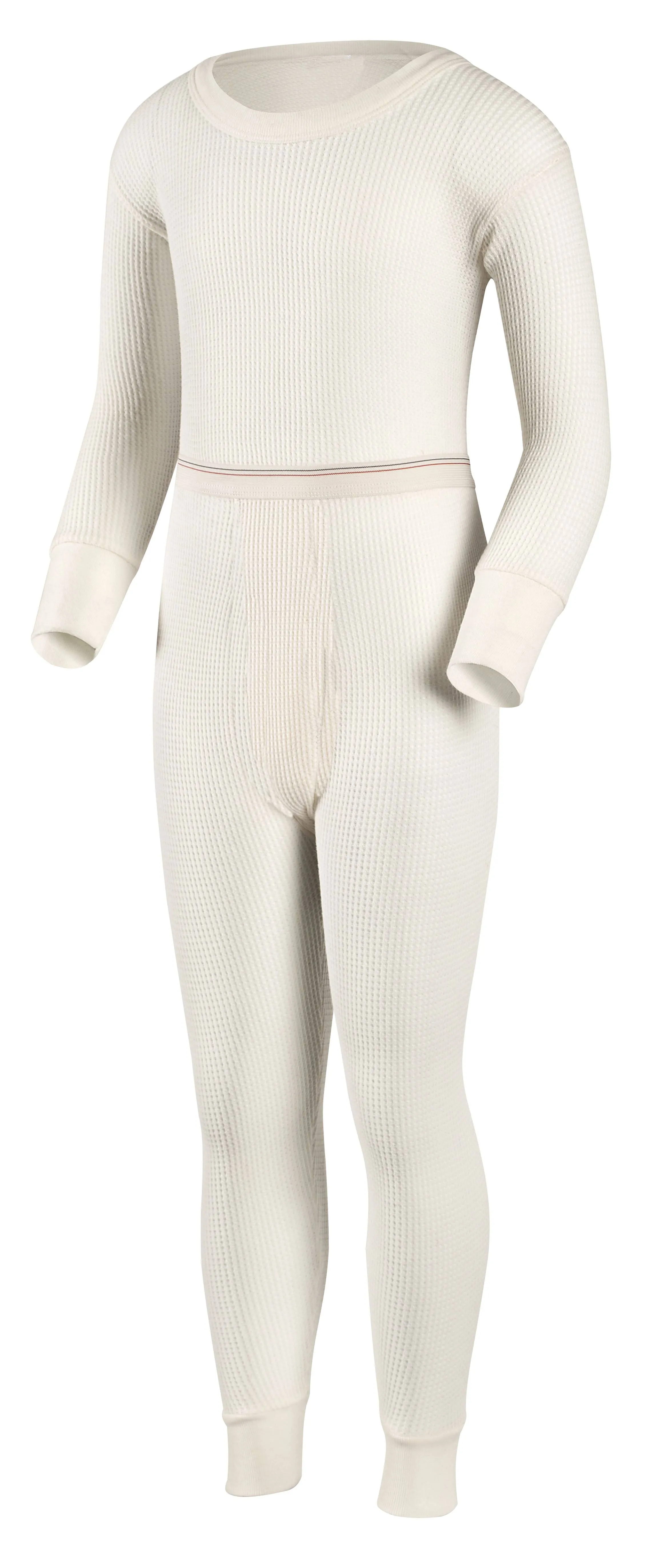 Indera Boys Thermal Underwear Set, Size: Medium, Beige