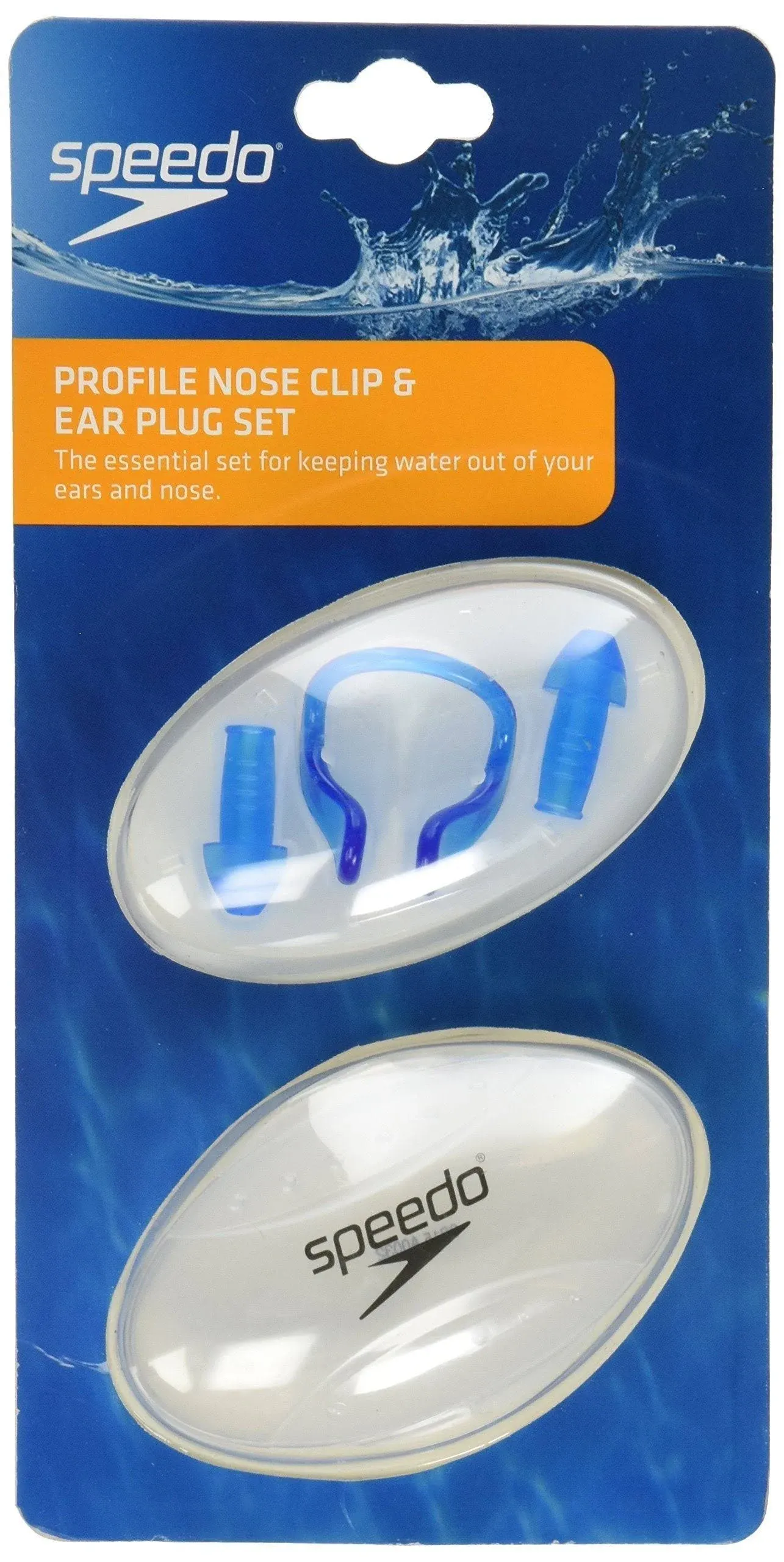 Speedo Profile Nose Clip/Ear Plug Set - Blue