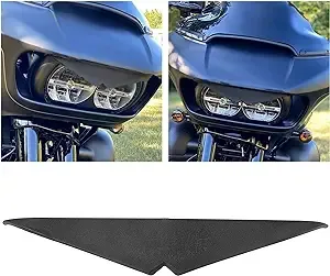 Headlight Eyebrow Eyelid Mean Mug Bezel Trim For Harley CVO Road Glide FLTRX