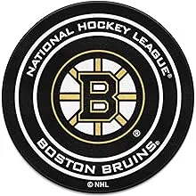 Retro NHL Boston Bruins Hockey Puck Rug - 27in. Diameter  | eBay