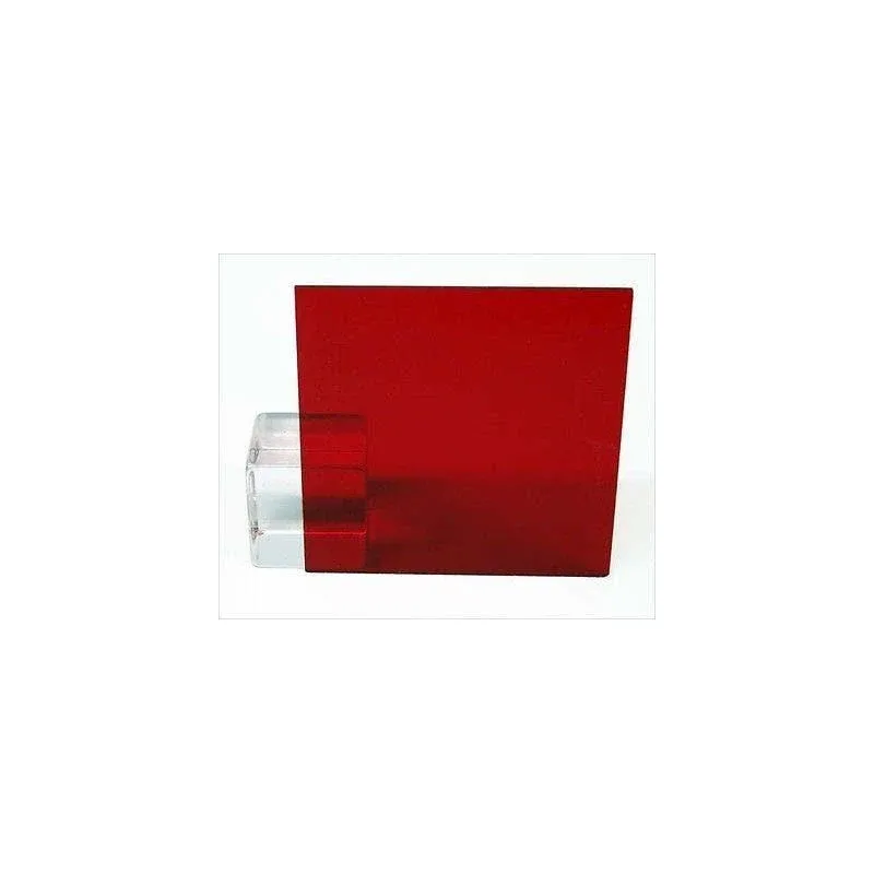 Usnyabni 14 (6mm) Dark Red Translucent Acrylic Plexiglass Sheet 20x12 Cast (0.220 ...