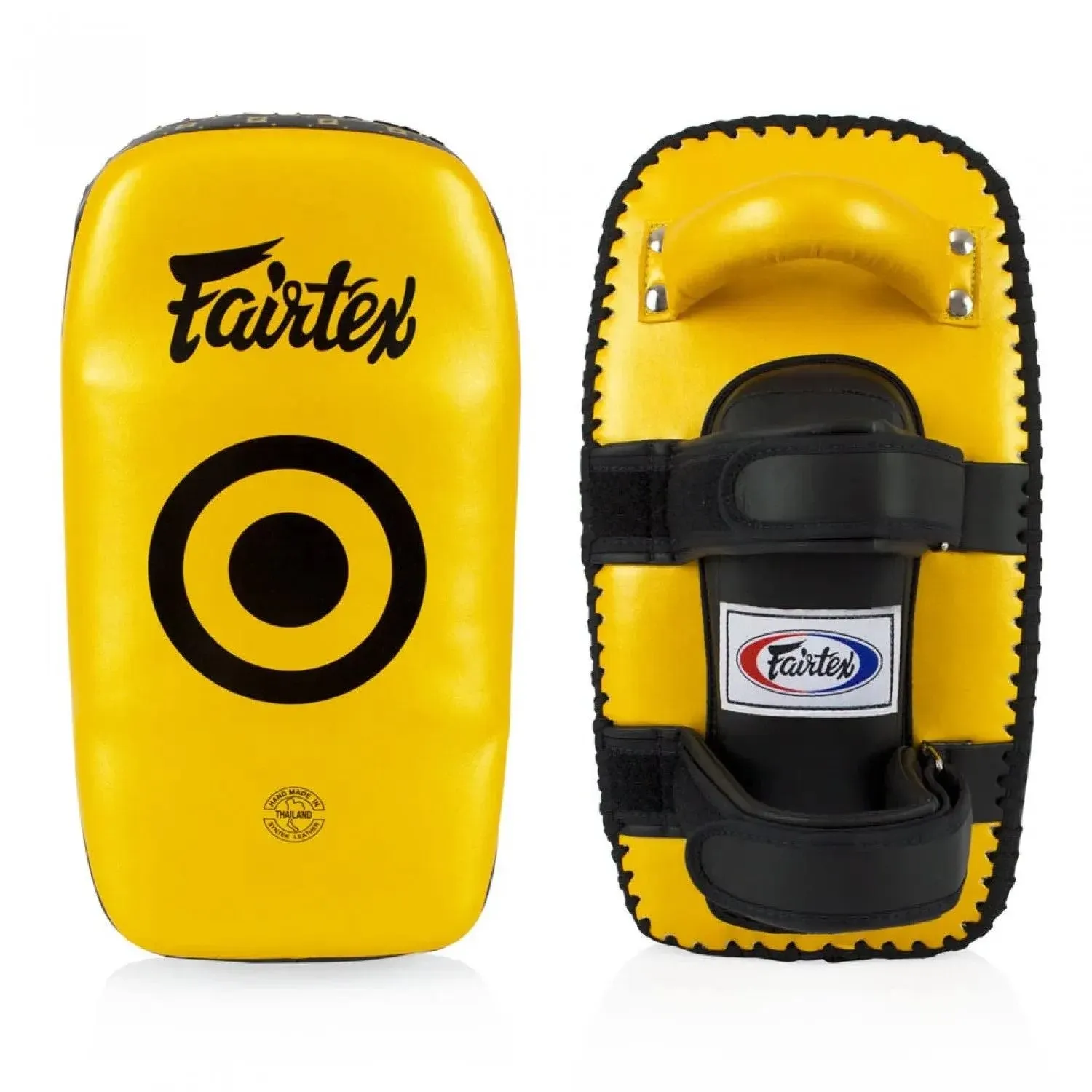 Fairtex KPLC5 Muay Thai Kickboxing Lightweight Thai Pads, Gold