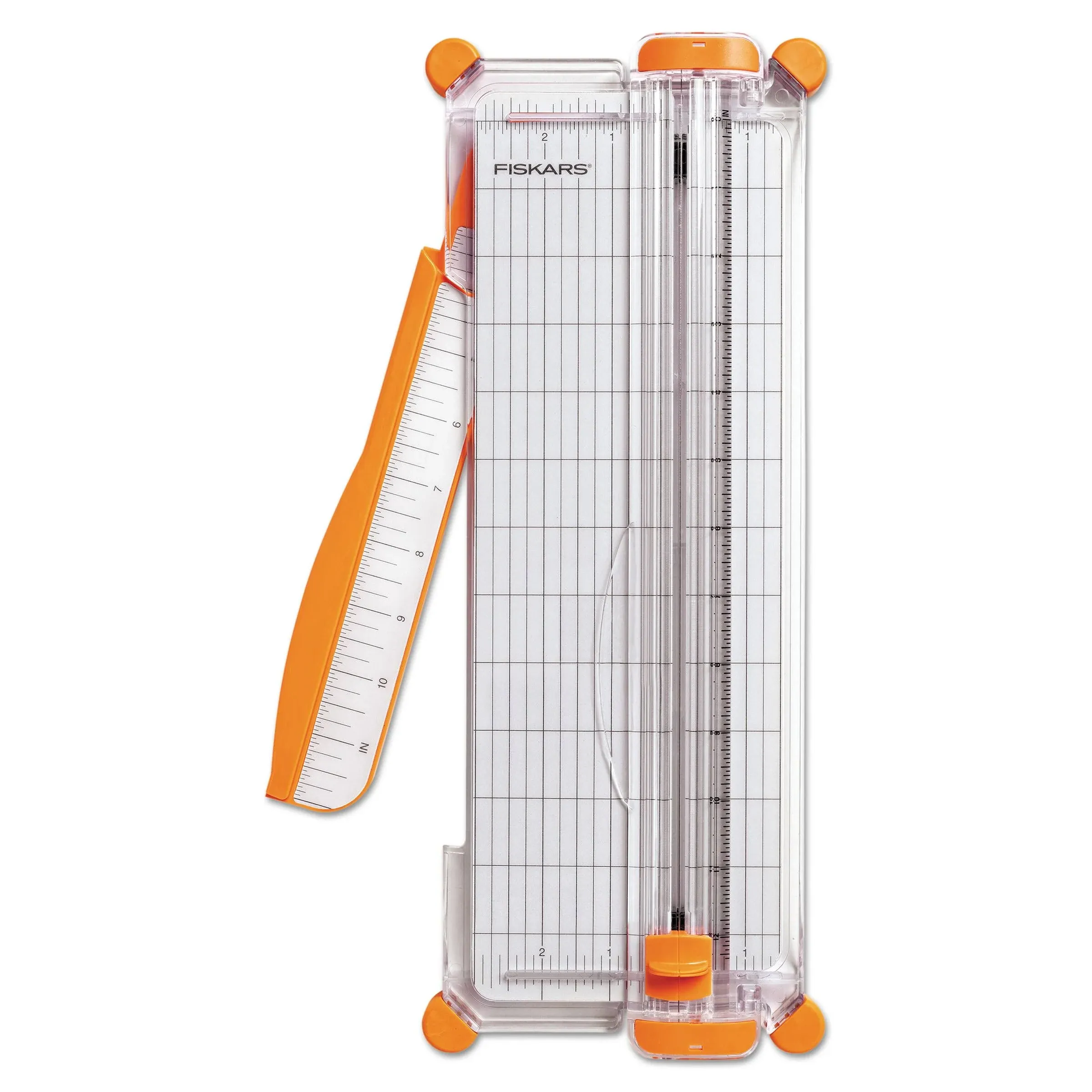 Fiskars 1775501001 5 1/2" x 14" 7 Sheet Personal Rotary Paper Trimmer