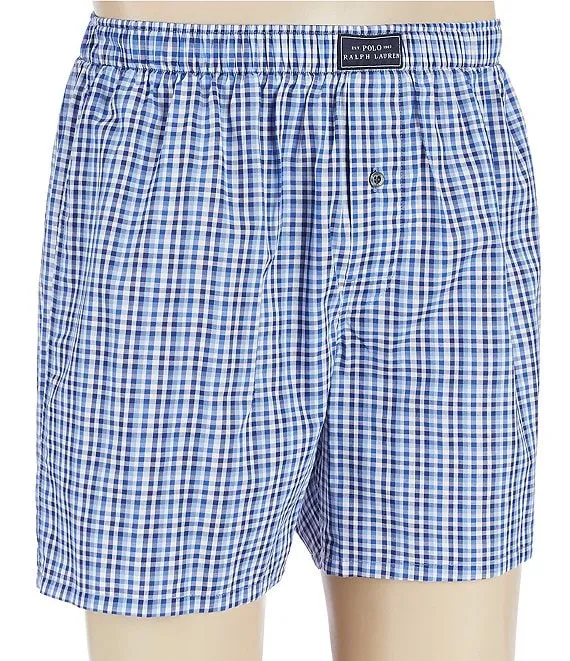 Polo Ralph Lauren Men's Patterned Woven Boxers - Jefferson Plaid