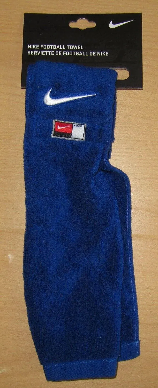 New+Boxed : Nike Field Football Towel! Blue !88% Cotton