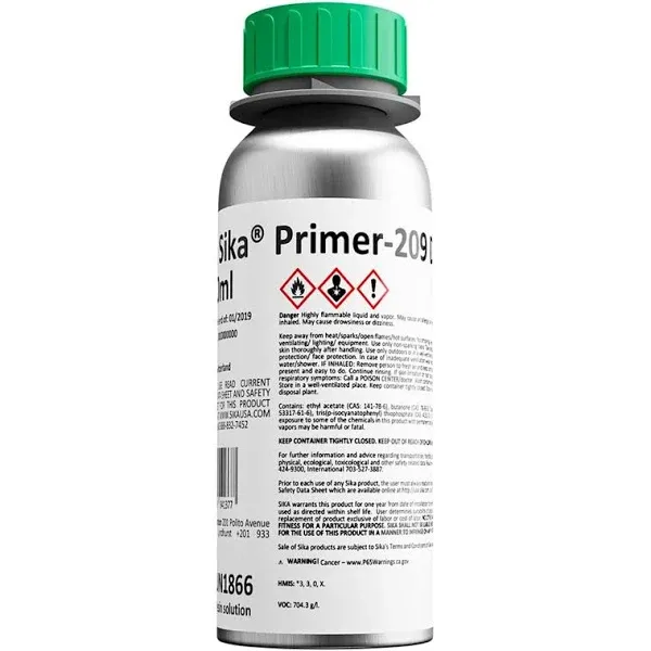 Sika Primer-209 D Black 250ml Bottle